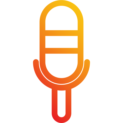 Microphone Generic Gradient icon