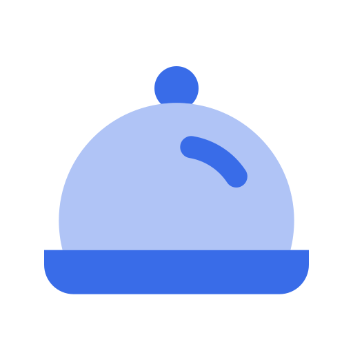 Food tray Generic Blue icon