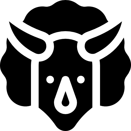 Triceratops free icon