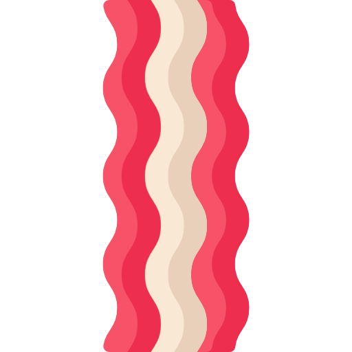 Bacon Special Flat icon