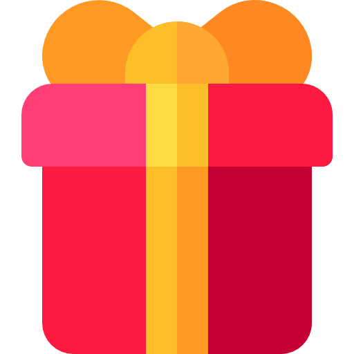 Gift Basic Rounded Flat icon