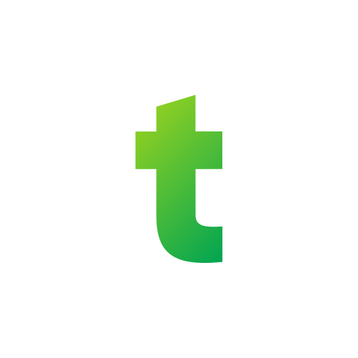 Letter t Generic Gradient icon