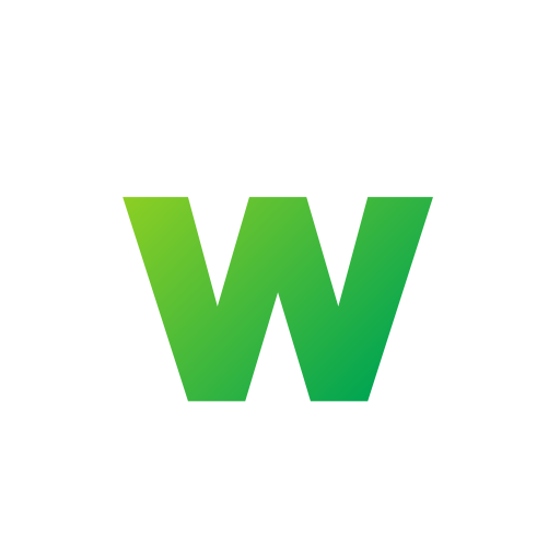 letra w icono gratis