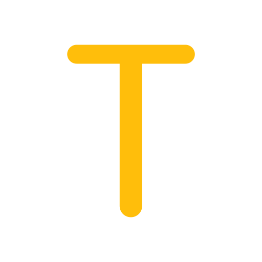 Letter t - free icon