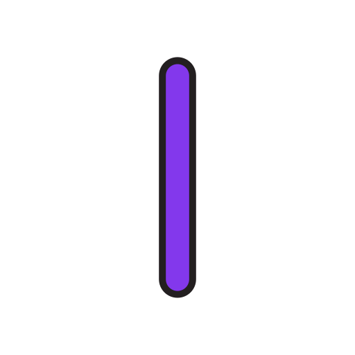 Letter i Generic Outline Color icon