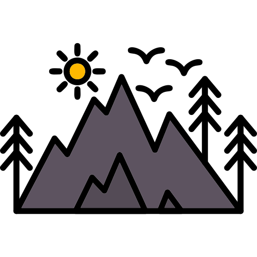 montagne Icône gratuit montagne Icône gratuit