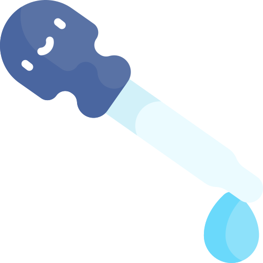 Dropper Kawaii Flat icon