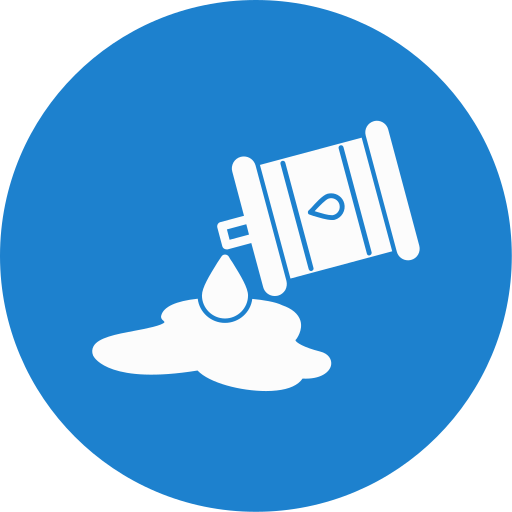 Derrame de petroleo icono gratis