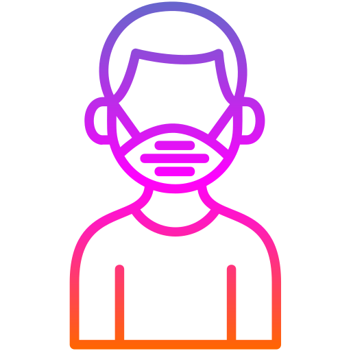 Medical mask Generic Gradient icon