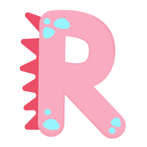 Letter R Generic Flat Icon