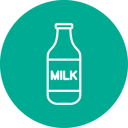 Milk bottle Generic Flat icon