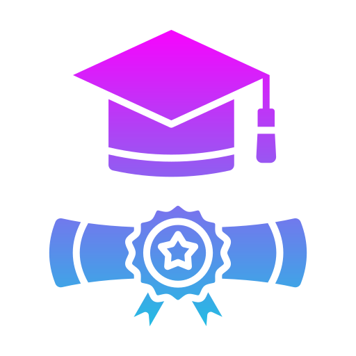 graduado grátis ícone