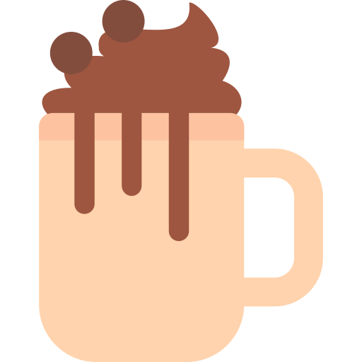 chocolate caliente icono gratis