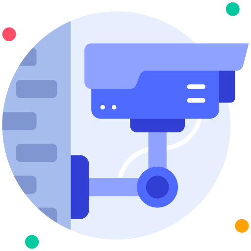 circuito cerrado de televisión icono gratis