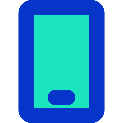 Smartphone Generic Outline Color icon