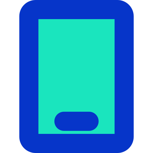 Tablet Generic Outline Color icon