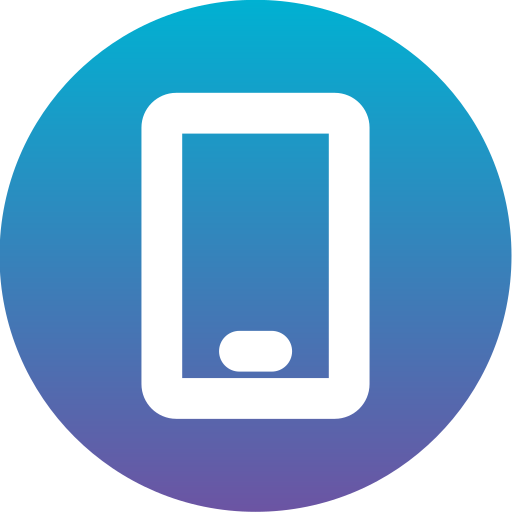 Smartphone Generic Flat Gradient icon