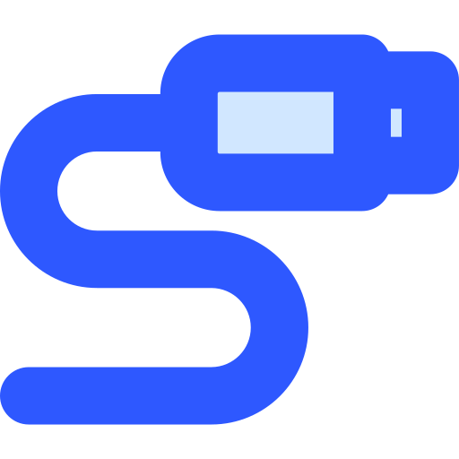 Usb cable Generic Blue icon