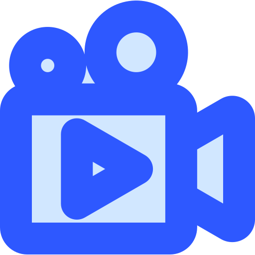 camara de video icono gratis