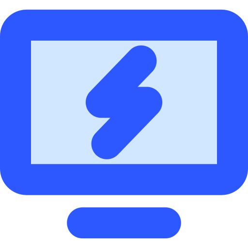 Computer Generic Blue icon