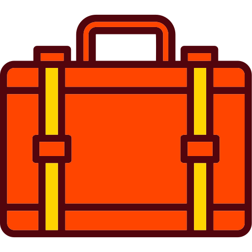 Suitcase Generic Outline Color icon