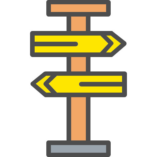 direccional icono gratis