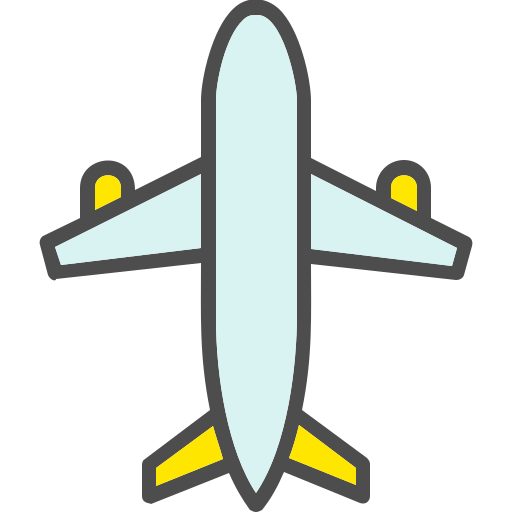 avión icono gratis