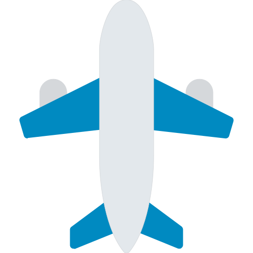 avión icono gratis