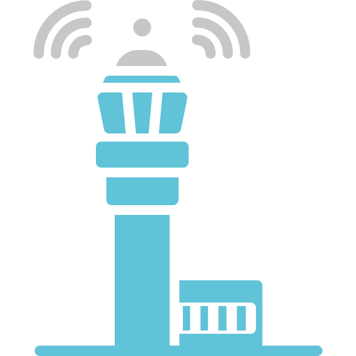 torre de control icono gratis