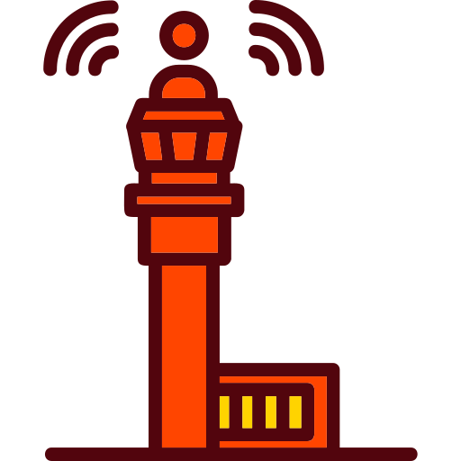 torre de control icono gratis