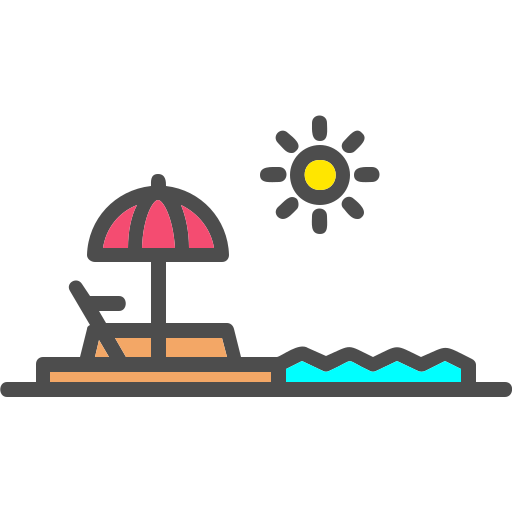 Beach free icon Beach free icon