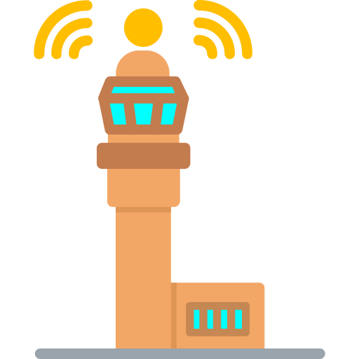 torre de control icono gratis