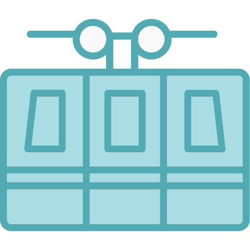 teleférico icono gratis