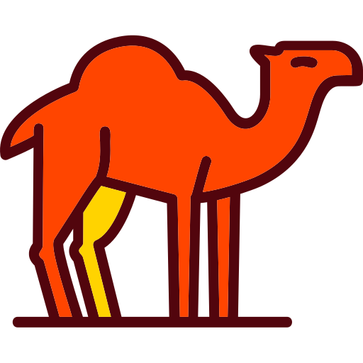 Camel Generic Outline Color Icon