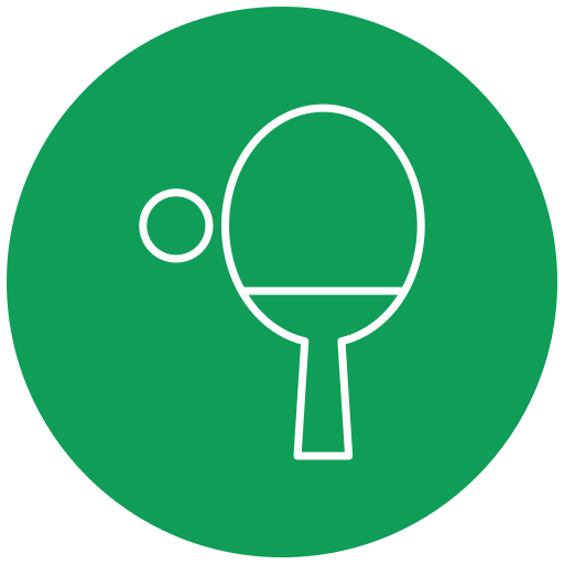 Ping pong Generic Flat icon