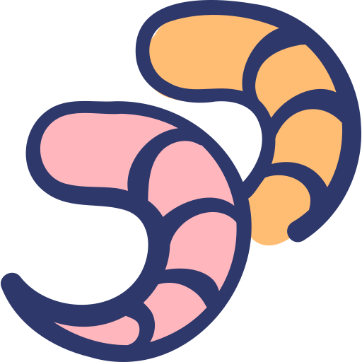 Shrimps free icon