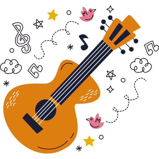 guitare gratuit sticker