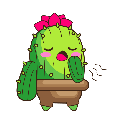 bâillement gratuit sticker