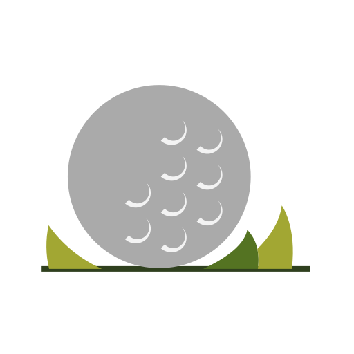 Golf ball Generic Flat icon