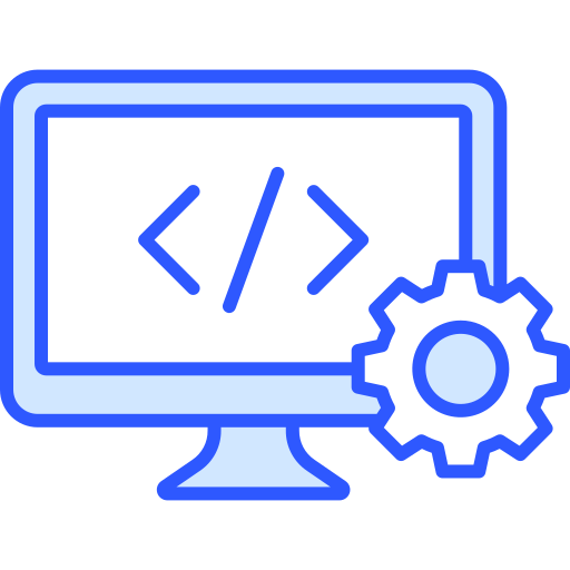 Web programming Generic Blue icon