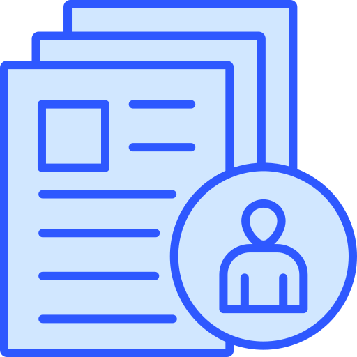 Document Generic Blue icon