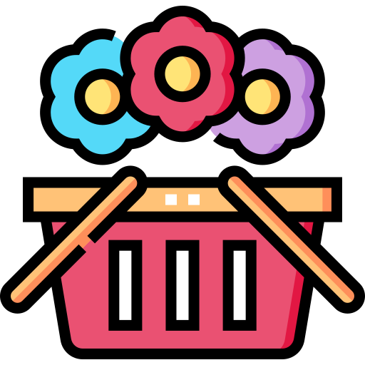 Floristería icono gratis