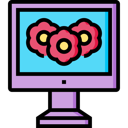 Floristería icono gratis