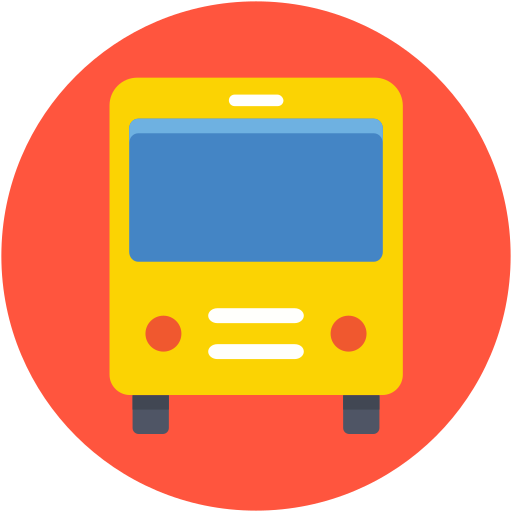 Ônibus grátis ícone Ônibus grátis ícone