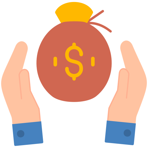 ahorros icono gratis