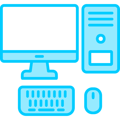 Computer Generic Blue icon