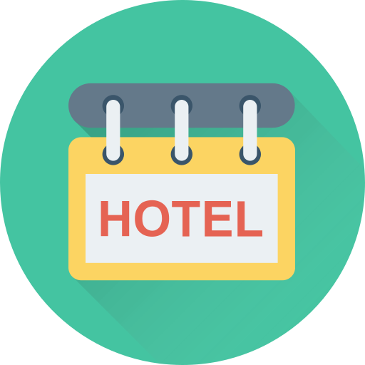 signo de hotel icono gratis