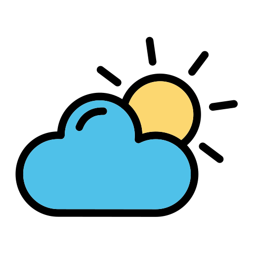 Cloud Generic Outline Color icon