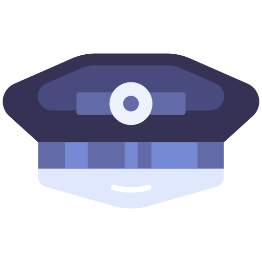 sombrero de piloto icono gratis