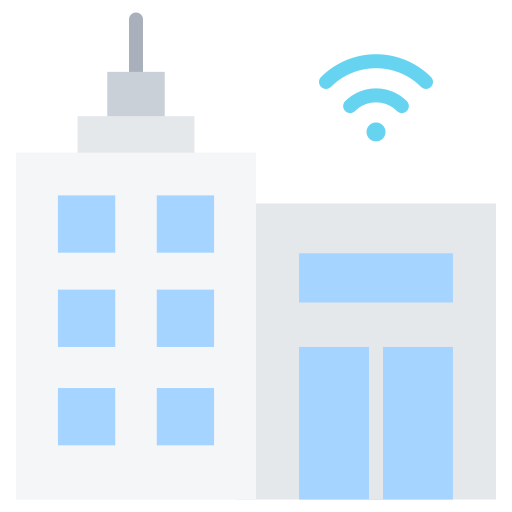 Smart city free icon